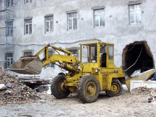 Прибирання будівельного сміття