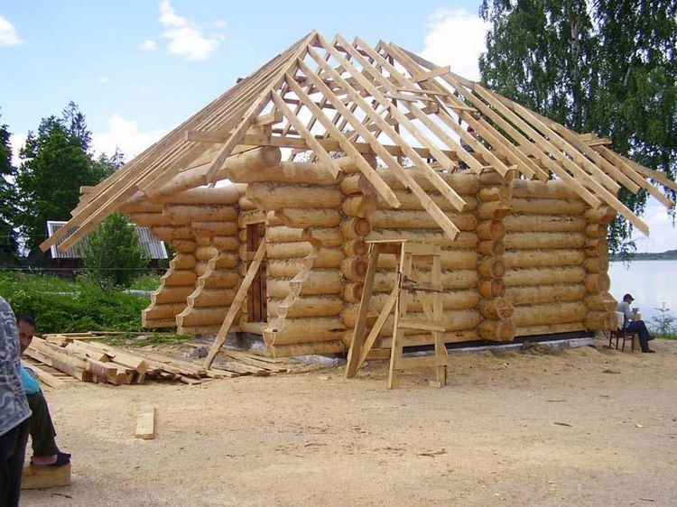 Будівництво дерев'яних лазень